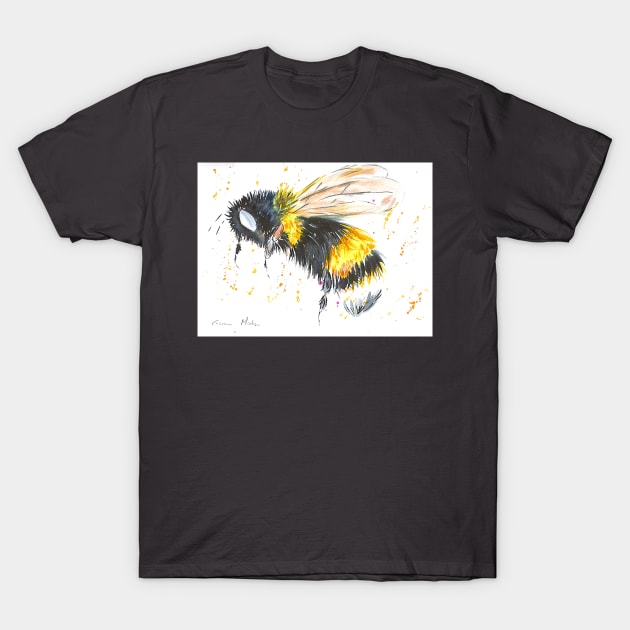 Bumble bee T-Shirt by Casimirasquirkyart